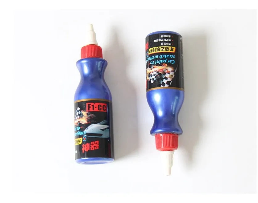 Recipe car paint repair liquid scratch remover bottle for light scratches and prints