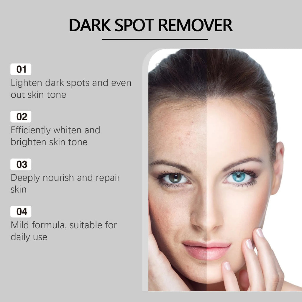 15g Facial Essence Cream container with brightening and hydrating formula containing vitamin C and jojoba oil