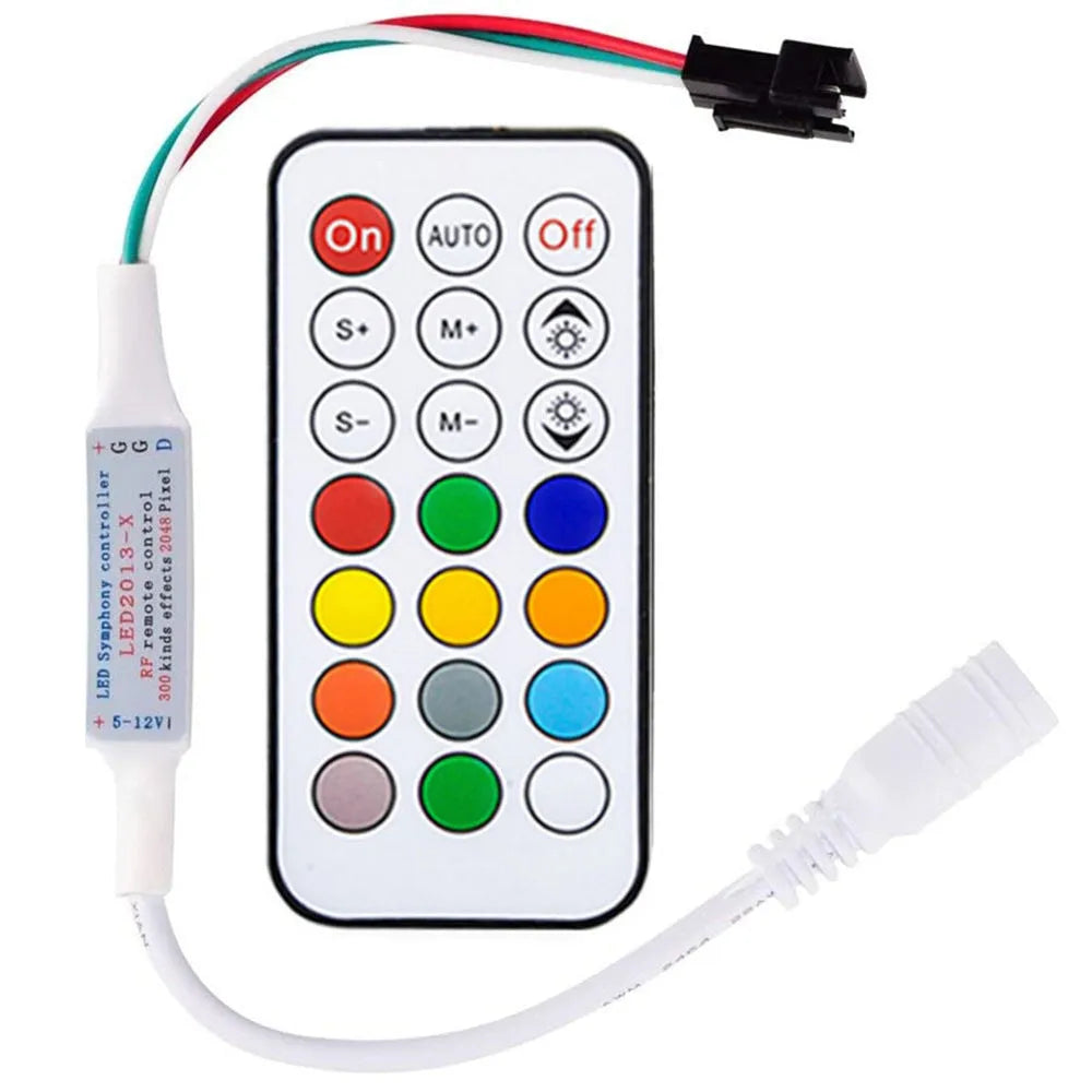 Magic Color Controller remote control for LED strip lights with 21 keys