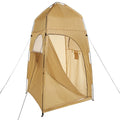 Outdoor Products dressing tent in blue, 120x120x210cm, with fibreglass poles