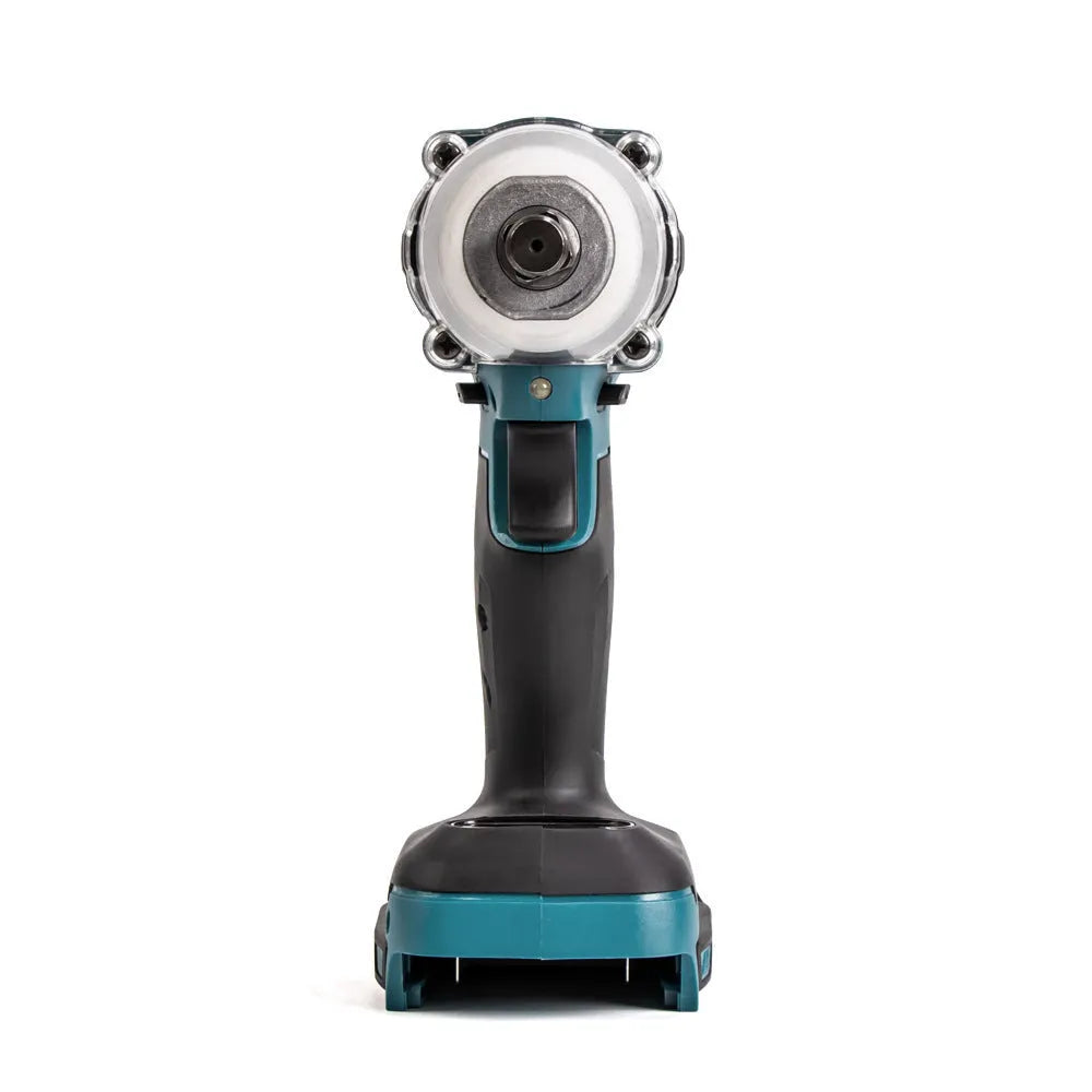Dual use brushless electric wrench with 12.5 mm square head, 780 N.m torque, 4500 RPM, orange or blue head options
