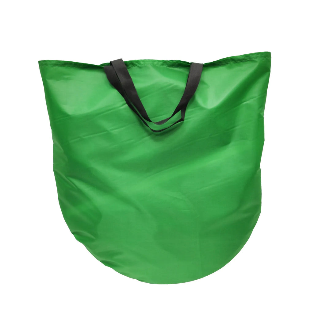 Foldable reflector for chair photography background board in green, nylon fabric, unfolded 150x200 cm with steel spring frame