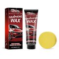 Graphene car scratch repair kit with 60ml liquid container and applicator sponge for vehicle paint damage
