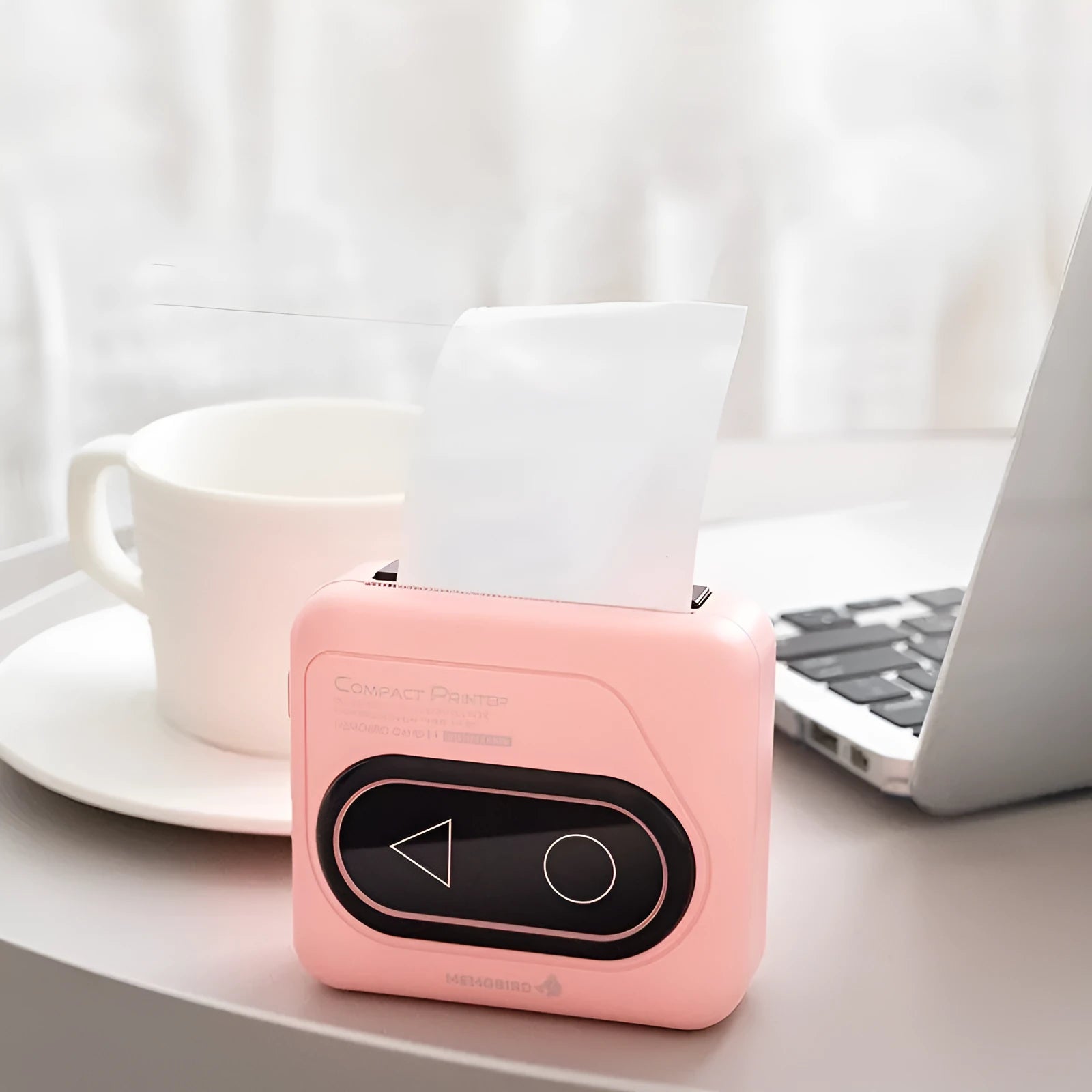 Portable Bluetooth mini printer in multiple colours for mobile phone text printing