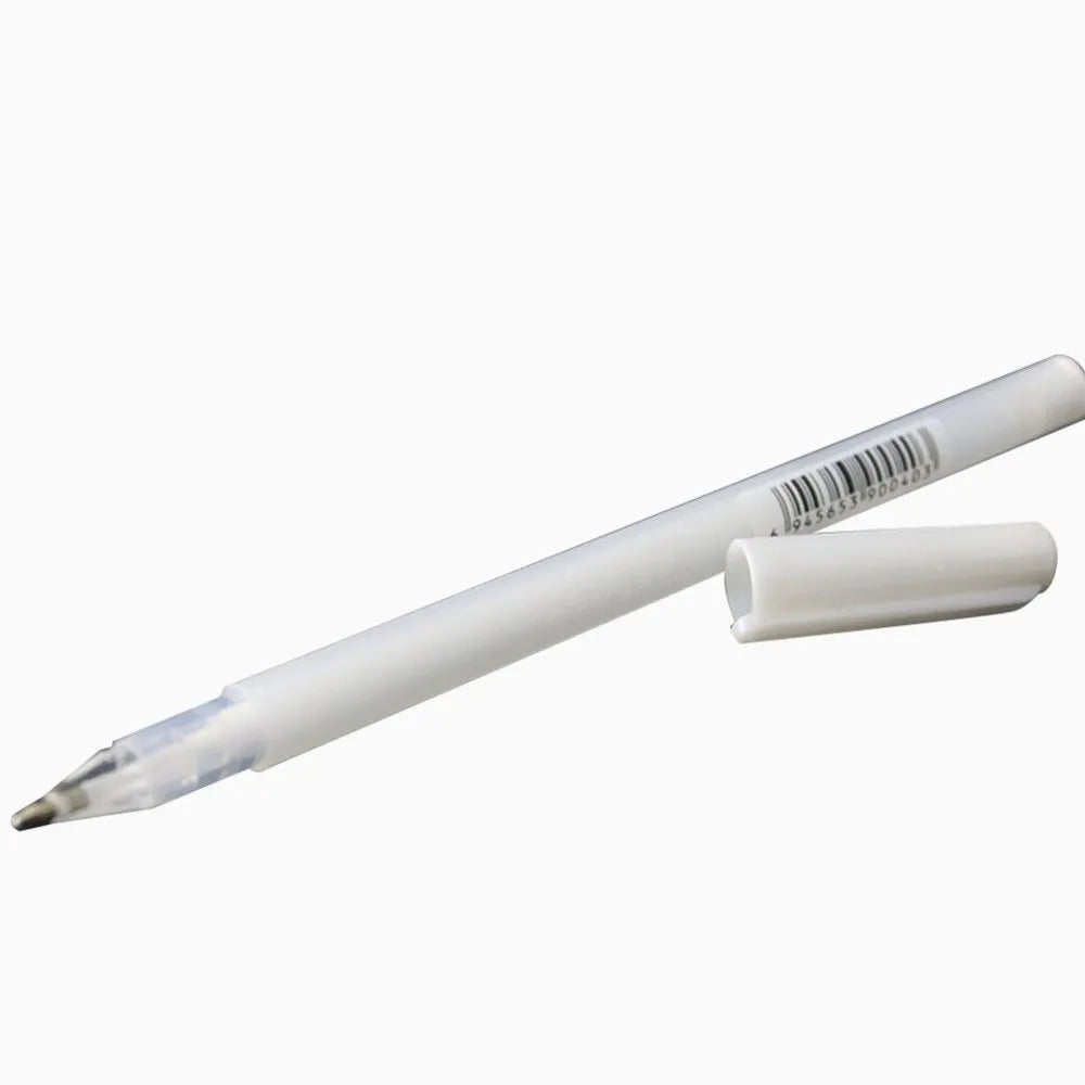 Touchnew black hand-painted highlight pen with 0.8mm tip in golden, silver and white ink colours