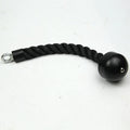 Biceps rope 70cm with nylon rope, PU head, and electroplated all-steel lifting lugs for cable machines