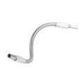 Silver metal flexible shaft for drill attachments with 6.35mm shank in four length options