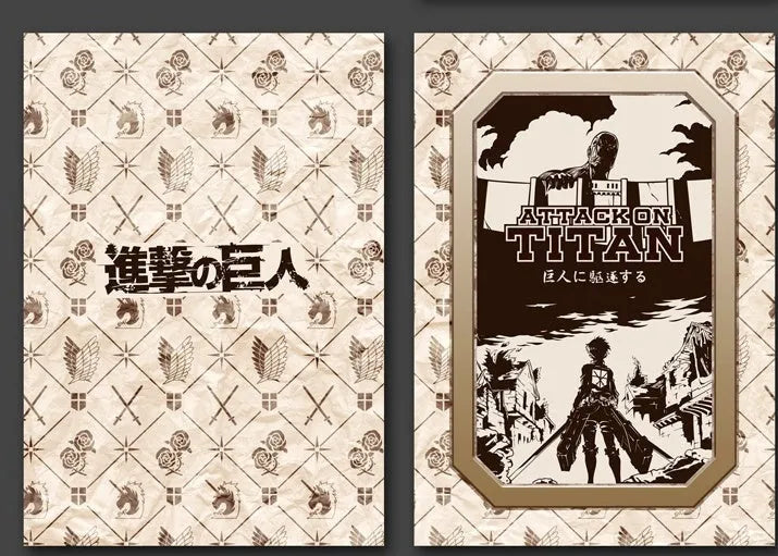Sword Art Online hardcover loose-leaf notebook on table