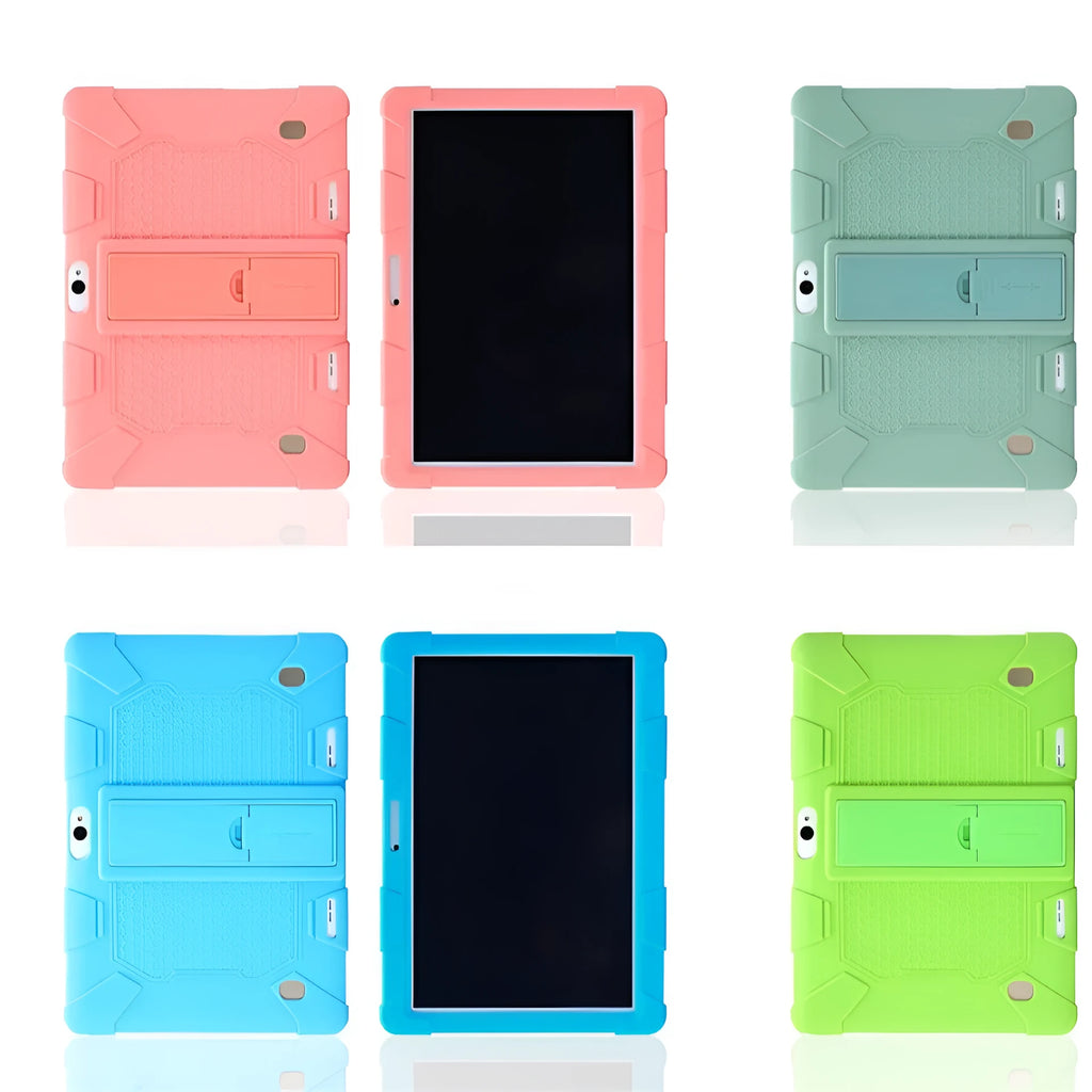 Little Overlord H10 ProM20 silicone tablet case in multiple colours with built-in stand