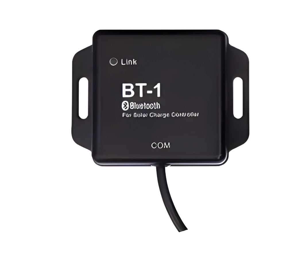 BT-1 solar charge controller with Bluetooth module for 12V/24V battery systems