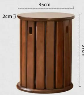 Stackable iron dining stool in modern design with round seat and metal frame