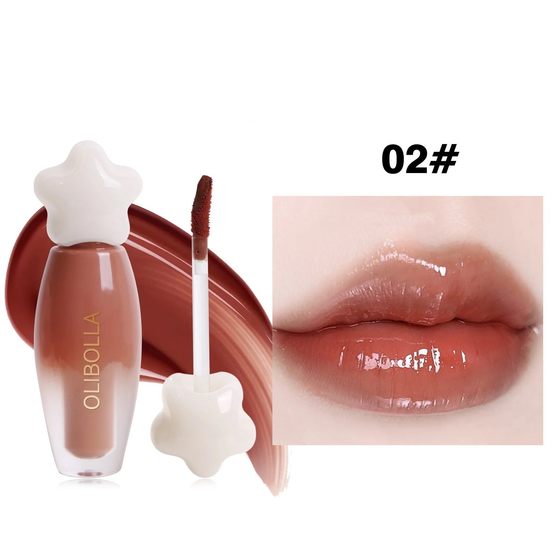 Moisturising Light Mirror Lip Lacquer in shade 01 with glossy finish and 5ml tube