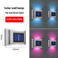Stainless steel outdoor wall spotlight 5W IP65 for courtyard garden pathway
