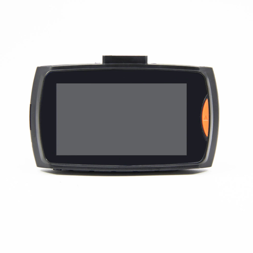 Car DVR dual camera system with front and rear recording and reversing display