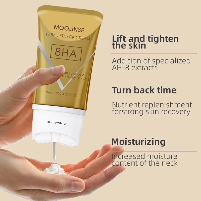 120ml neck firming massage cream bottle for all skin types with lifting and tightening properties
