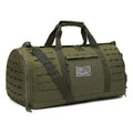 Men's khaki waterproof Oxford cloth sports handbag with an air pillow shoulder strap