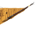 Wolf Hao traditional Chinese calligraphy brush with wolf hair nib and steel shaft, shown in multiple sizes.