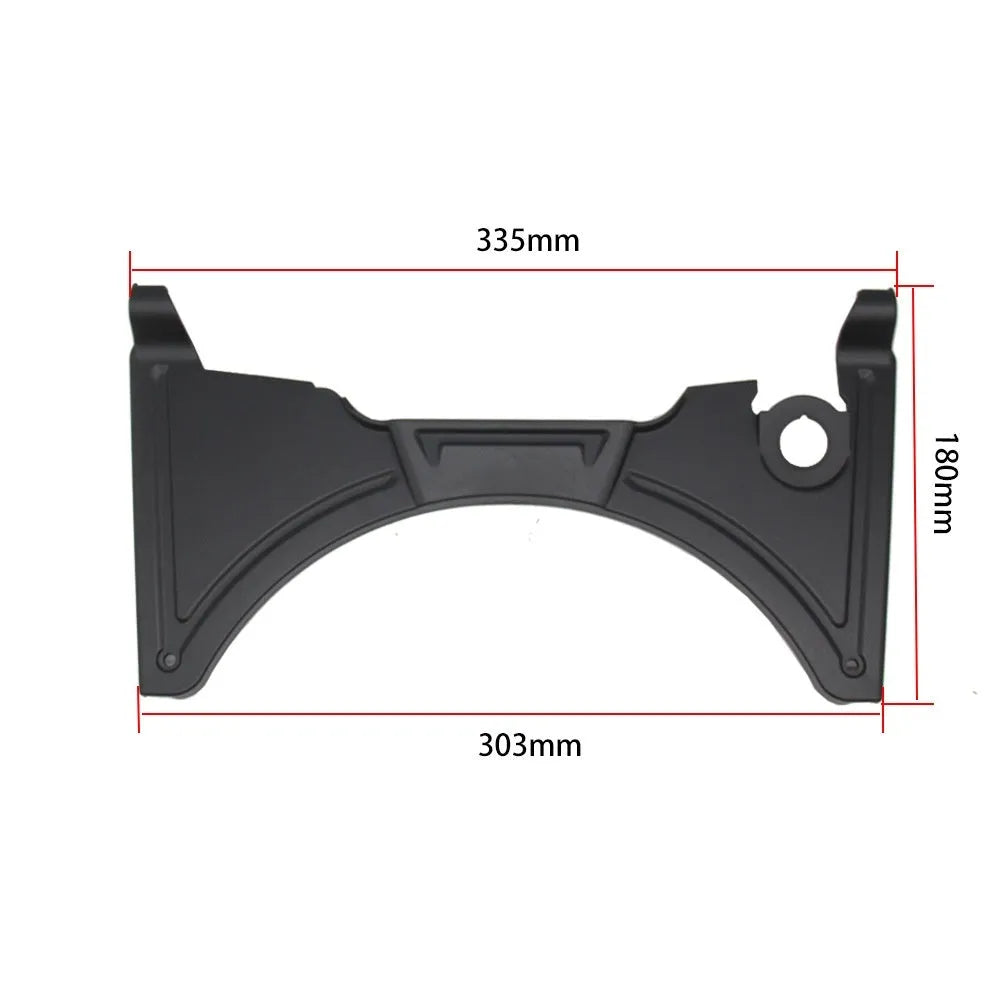 Black motorcycle cockpit fairing bodywork for BMW R1250GS modification