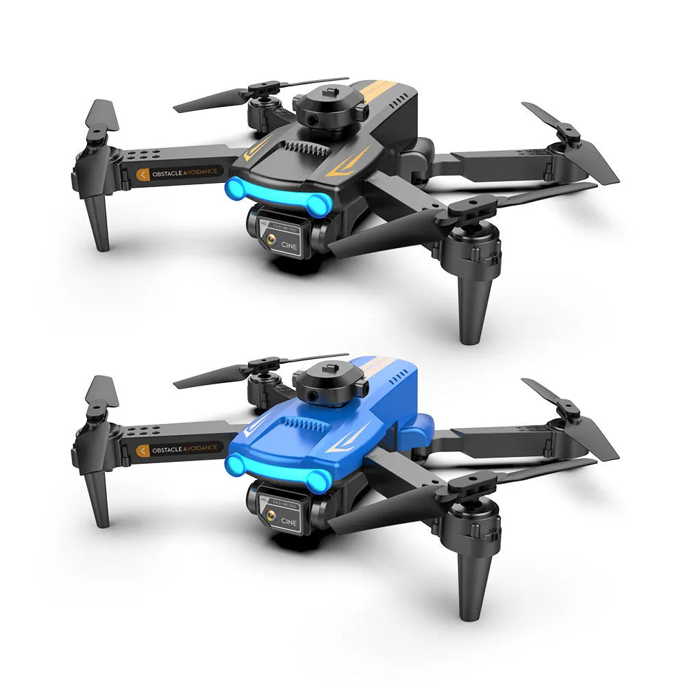 Flying drone 4K dual lens aerial photography quadcopter black plastic with optical flow positioning