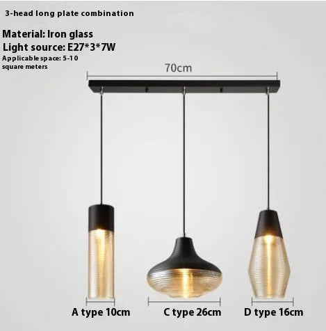 Glass creative chandelier in modern simple style with multiple light colour options for staircase cafe bar restaurant