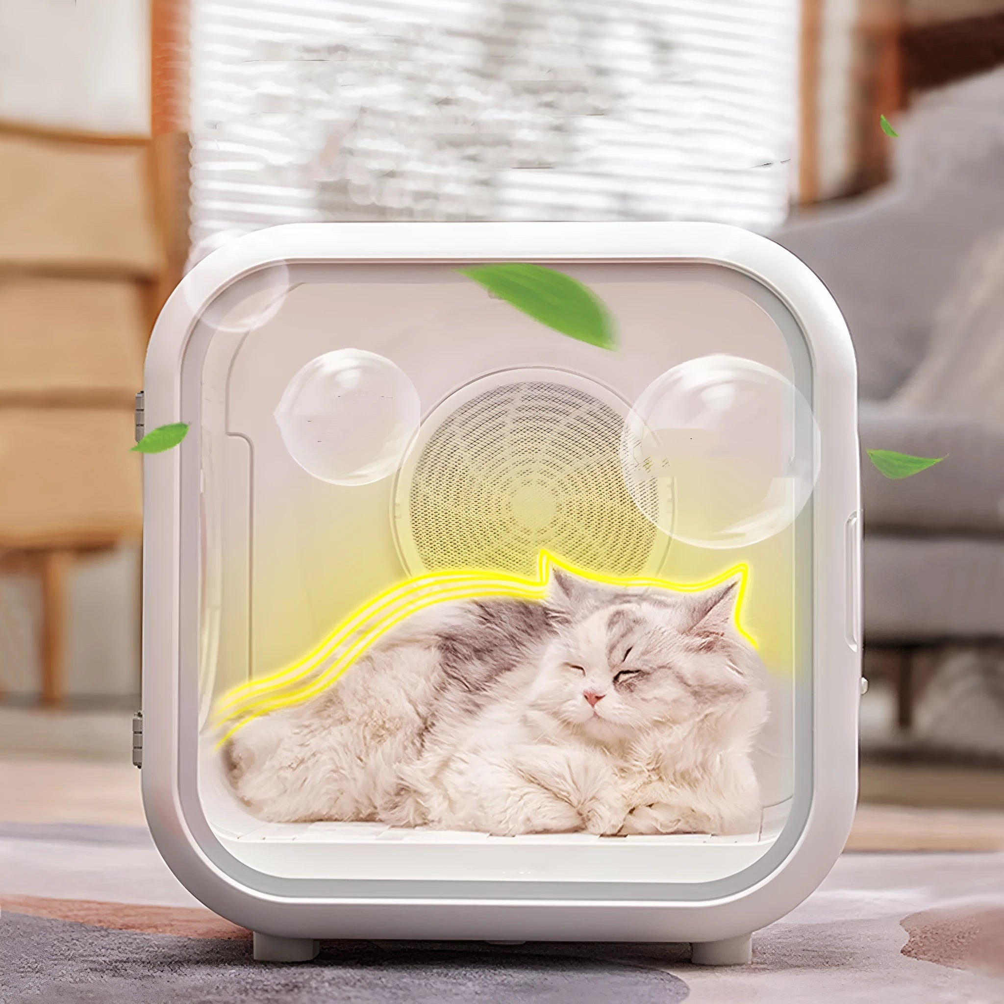 Pet intelligent drying box fully automatic non-boom style with 50L capacity and spiral heating wire for home use