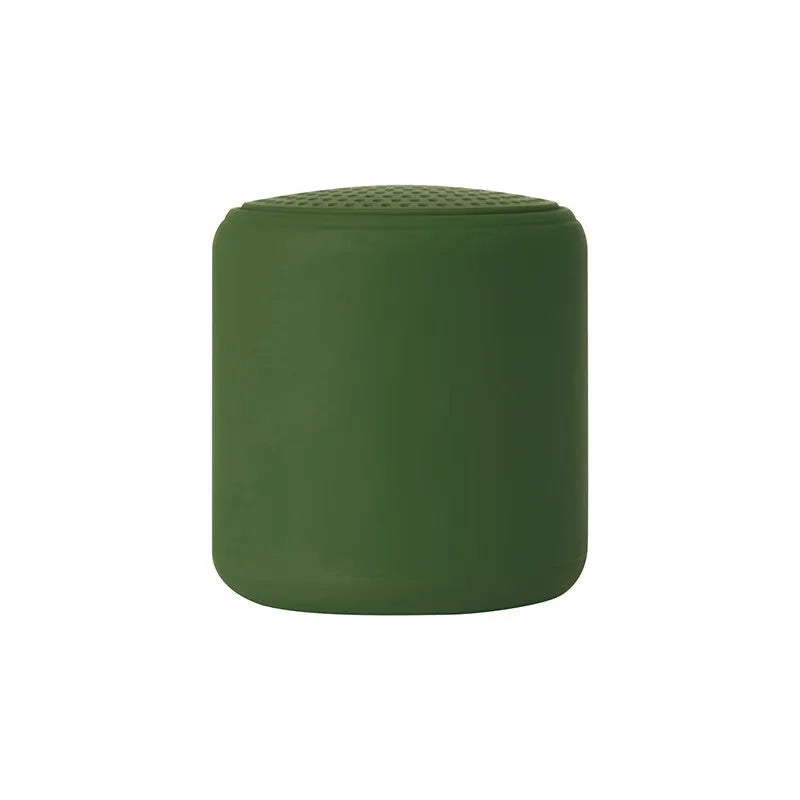 Mini portable Bluetooth speaker in black, ABS casing, 45mm diameter x 48mm height
