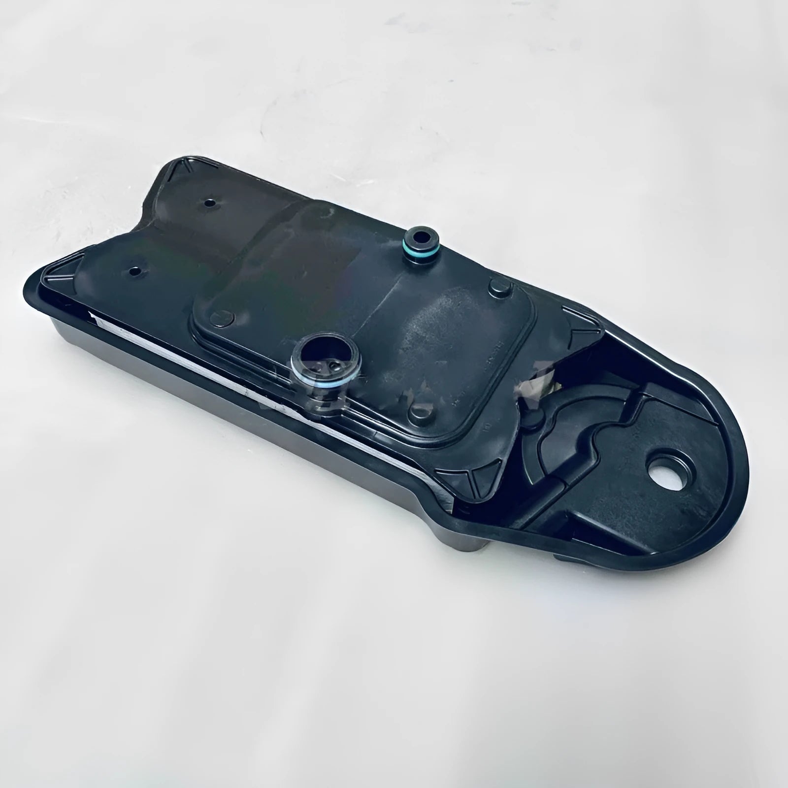 Black automotive crankcase ventilation filter with 0-type classification