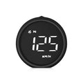 Car HUD head-up display with 2.4 inch LED screen, ABS and PC housing, USB powered, shown in Black or Black Green