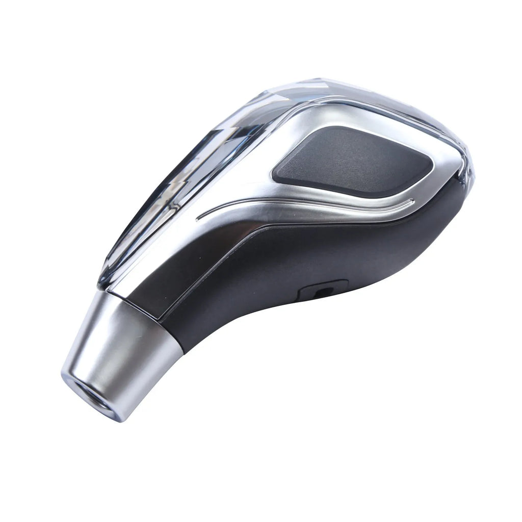 Crystal touch-sensitive light emitting gear head with metal matte finish and colourful LED