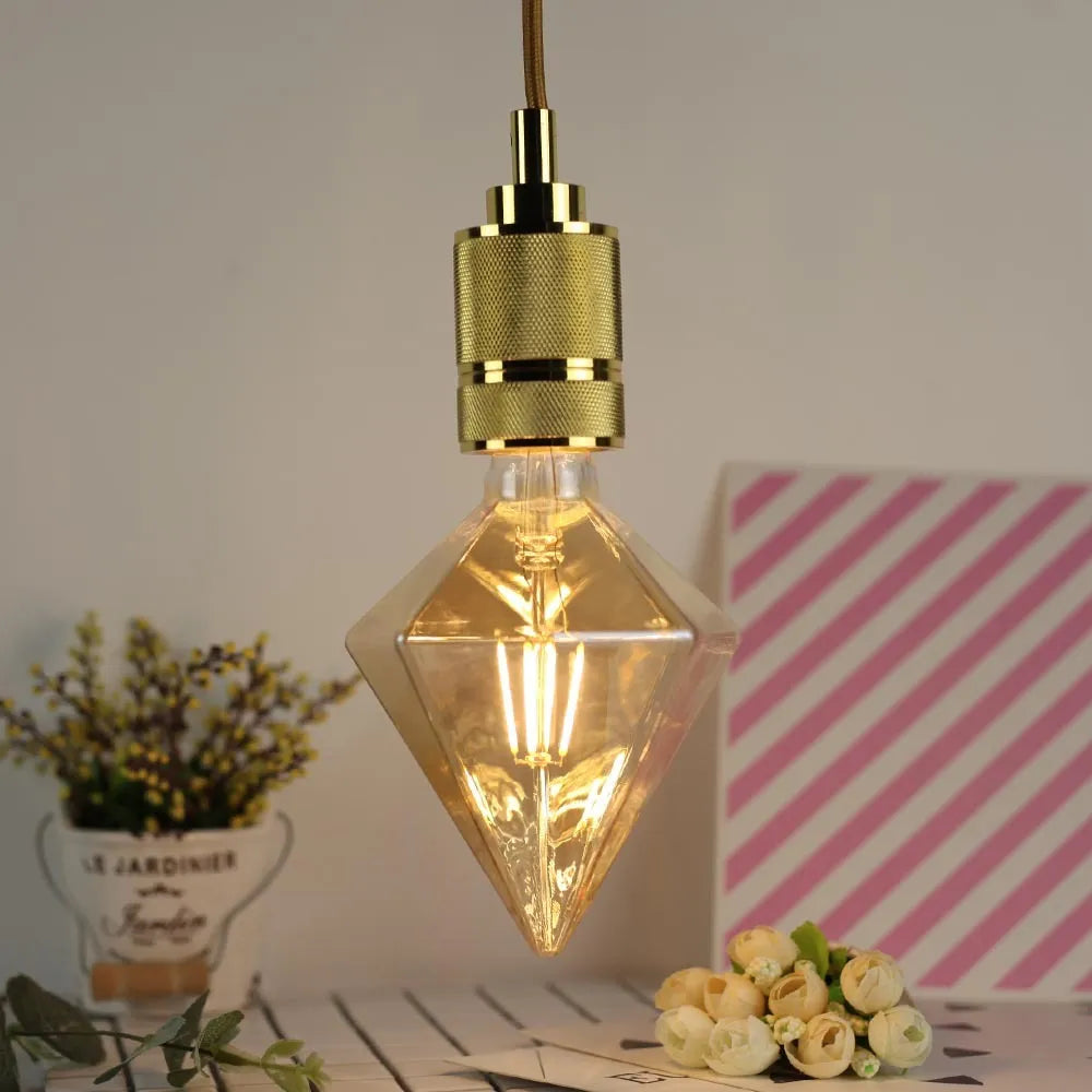 Retro glass lamp shaped bulb 220V 4W 360lm 110x160mm in a decorative shaped design