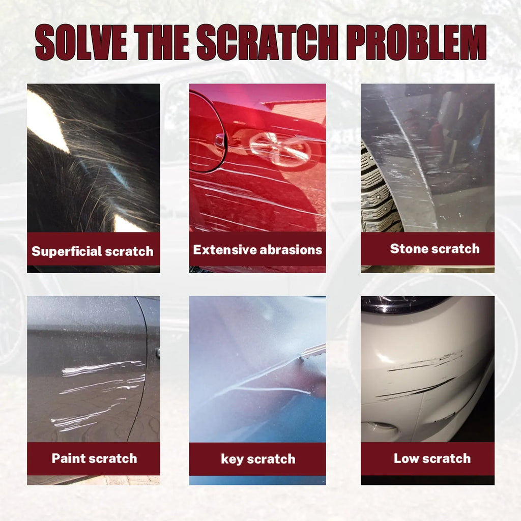 60ml car scratch repair wax bottle for automotive paint surface maintenance