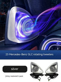 Mercedes-Benz GLC X254 rotating tweeter audio speaker pair with ABS waterproof construction