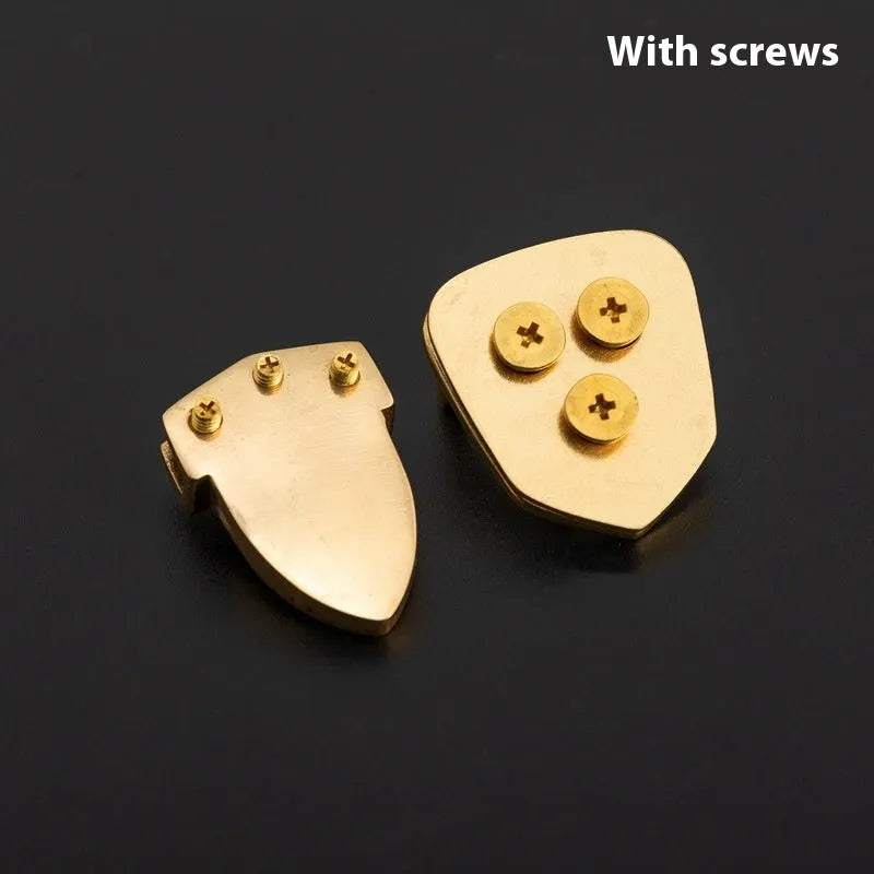 Pure brass mortise lock duck tongue buckle for bag hardware accessories
