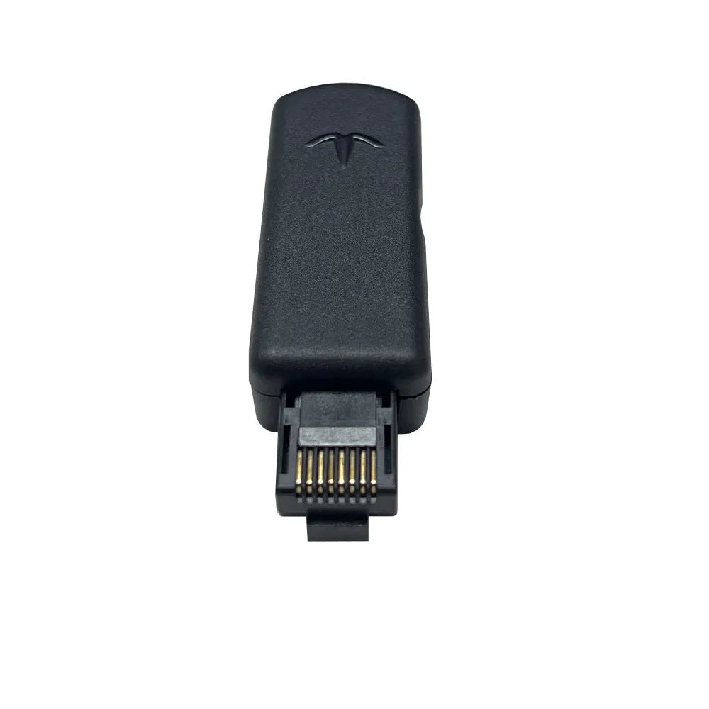 Black aluminium alloy PlayStation 4 USB host adapter tool with data cable