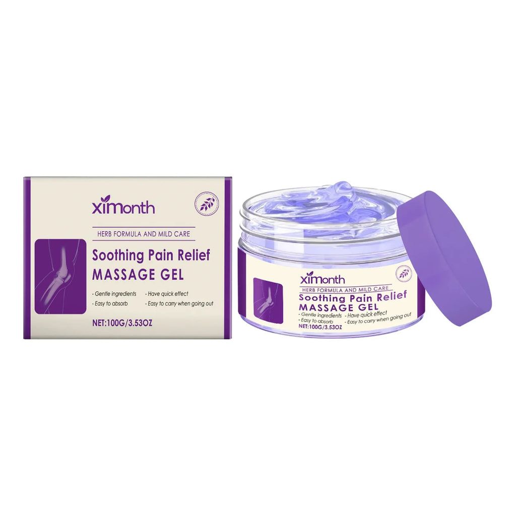 100g container of non-greasy body massage gel for joint, knee and elbow daily care