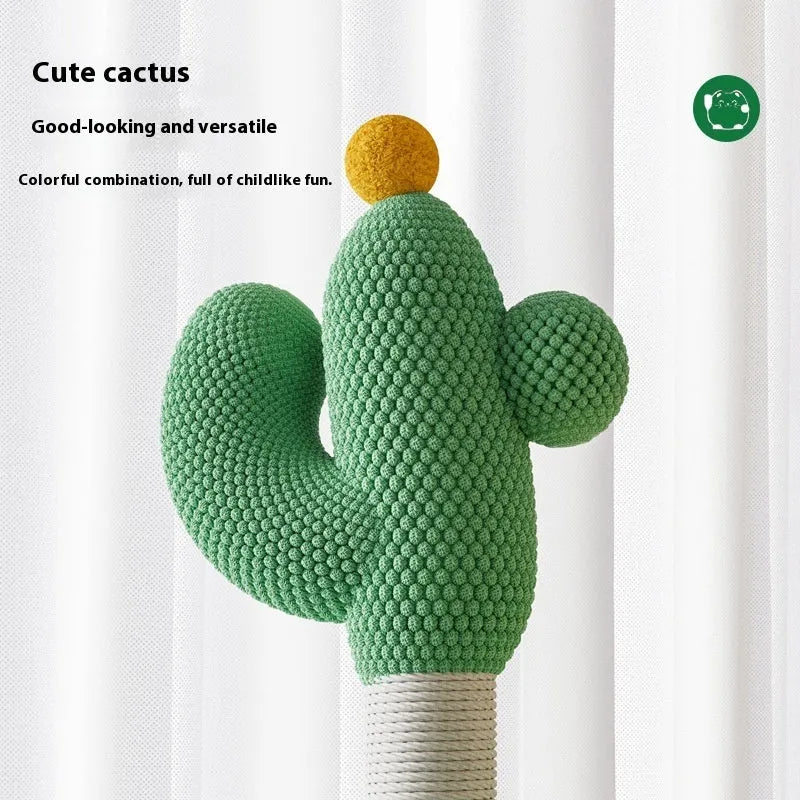 Cactus-shaped cat climbing frame large toy in density plate, pastoral style, X-15 and X-13 specifications