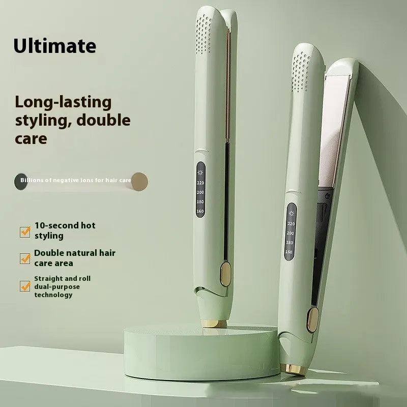 LCD screen hair straightener with ceramic plates in choice of three colours