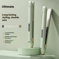 LCD screen hair straightener with ceramic plates in choice of three colours