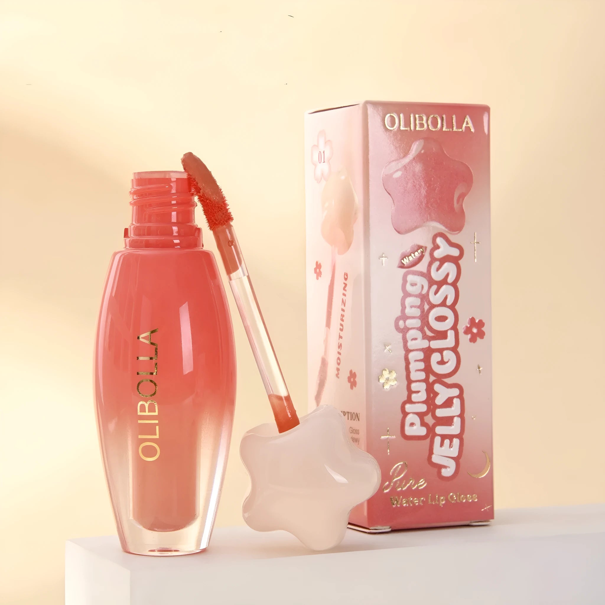 Moisturising Light Mirror Lip Lacquer in shade 01 with glossy finish and 5ml tube