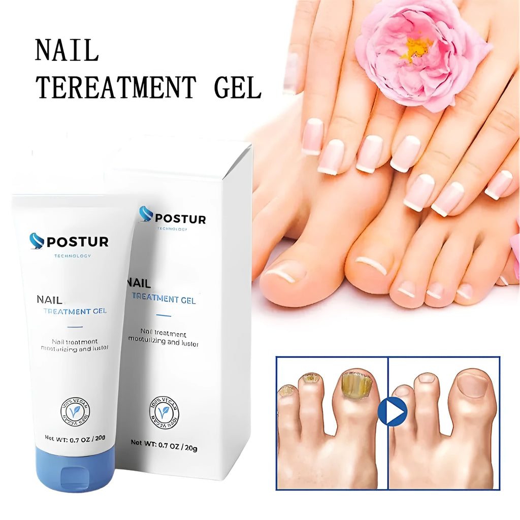 20g nail gel product in 3x2x12.8cm packaging for at-home manicures and nail treatments