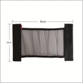 Polyester elastic storage net for car boot organisation in two sizes