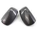 Pair of carbon-pattern ABS rearview mirror housings for BMW E60 2004-2007
