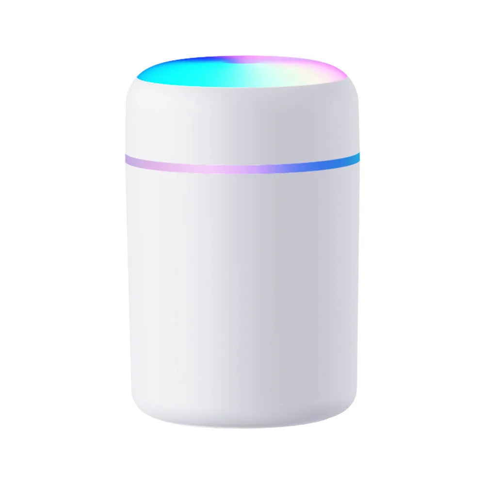 Horse light USB humidifier aroma diffuser colourful mini plastic black cover with horse running light design