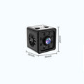 Black K13 remote sports action camera and mounting bracket on a white background.