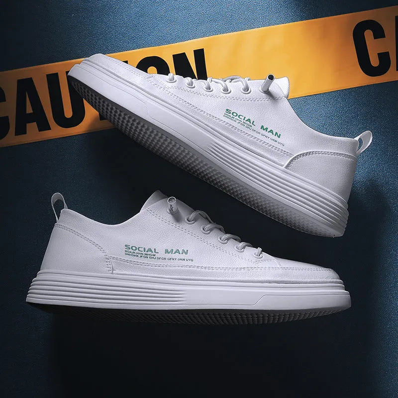 Men's casual board shoes with EVA upper and sole, flat heel, low top, front lace-up, in white, black, or sand