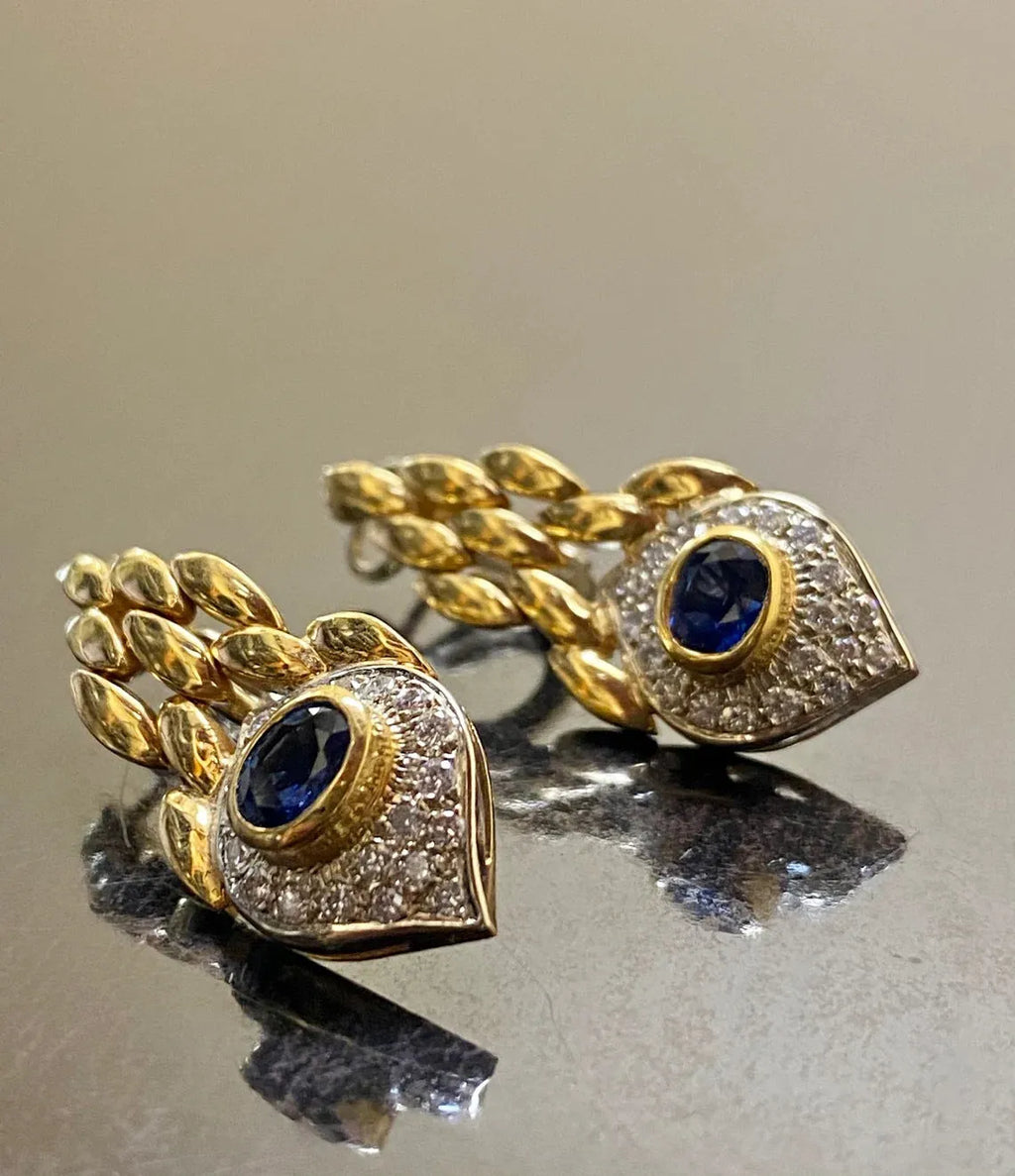 Pair of snake motif earrings for women in imitation gold electroplated alloy, fashion OL style