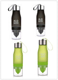 650ml BPA-free frosted plastic water bottle, 24cm, for gym yoga and outdoor cold drinks