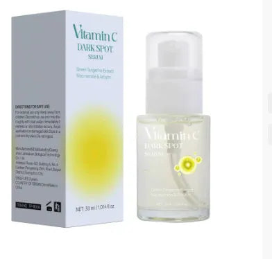 30ml Vitamin C Spot Removal Essence bottle with pump dispenser