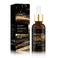 30 ml facial moisturising care solution bottle with hyaluronic acid, approximately 9 cm tall