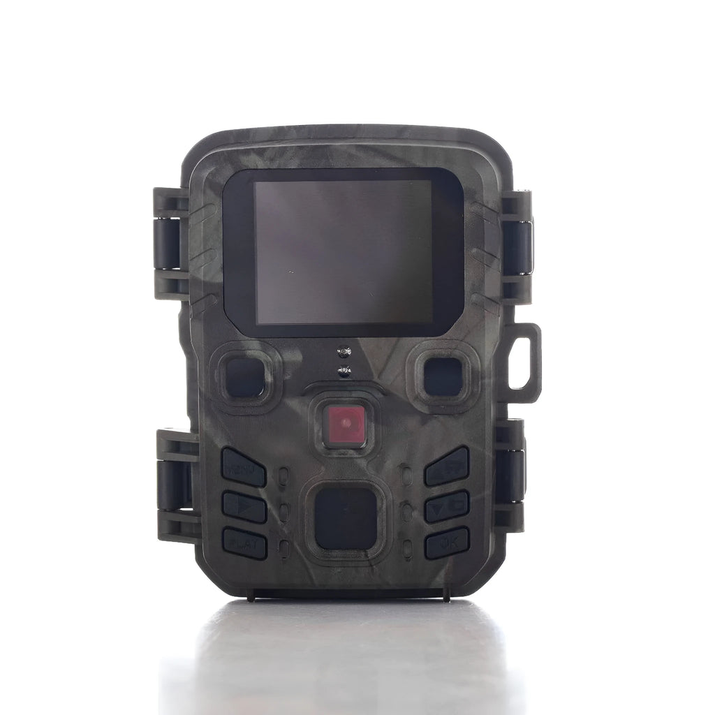 Black infrared night vision monitoring device with 12 megapixel resolution and TF card storage